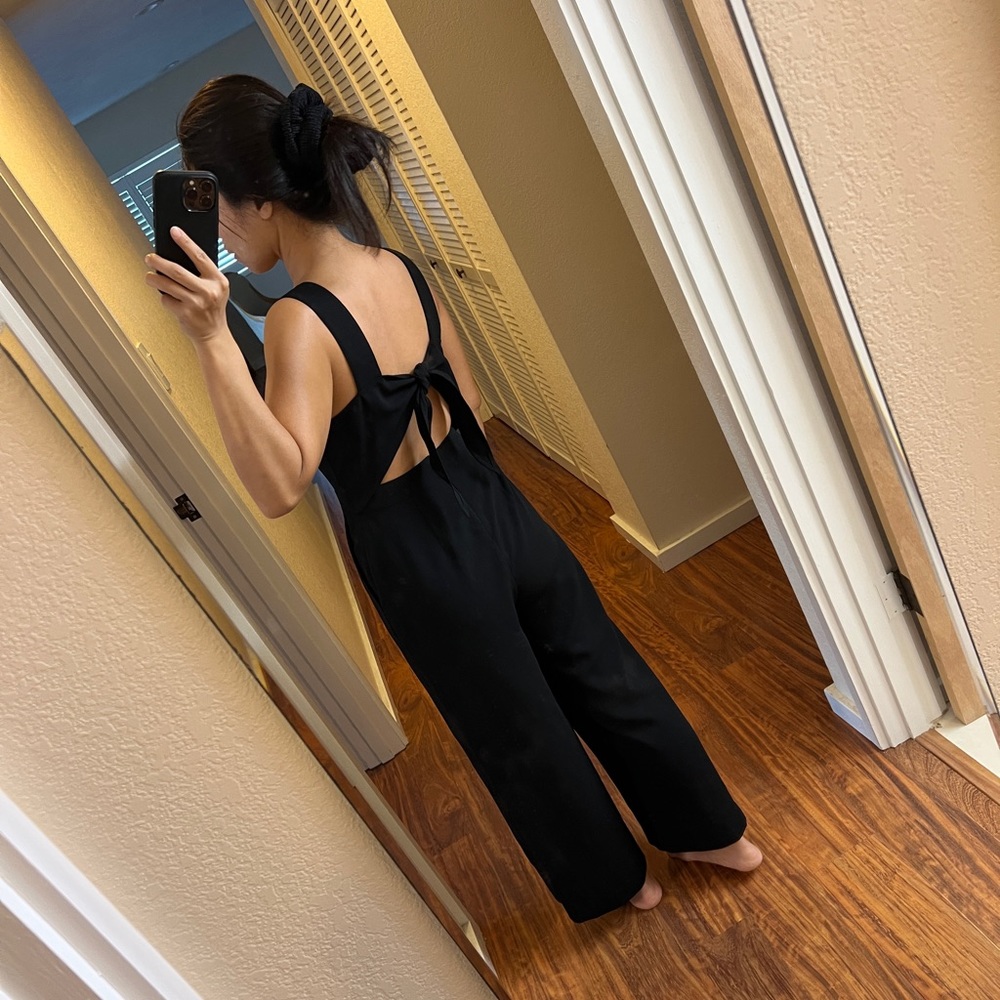 Madewell tie back jumpsuit 00
